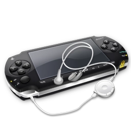 PSP + Headphones Icon