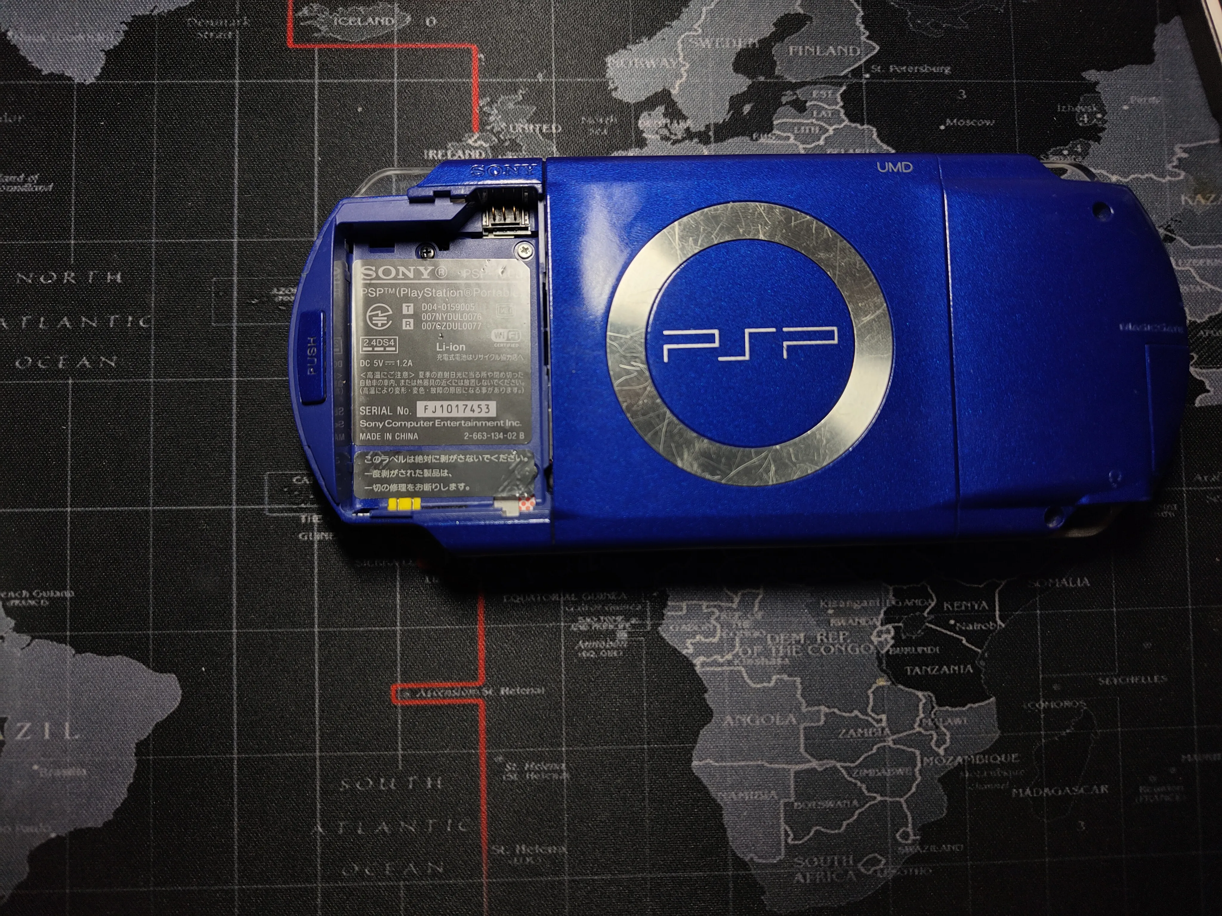 PSP-1000 Blue & White
