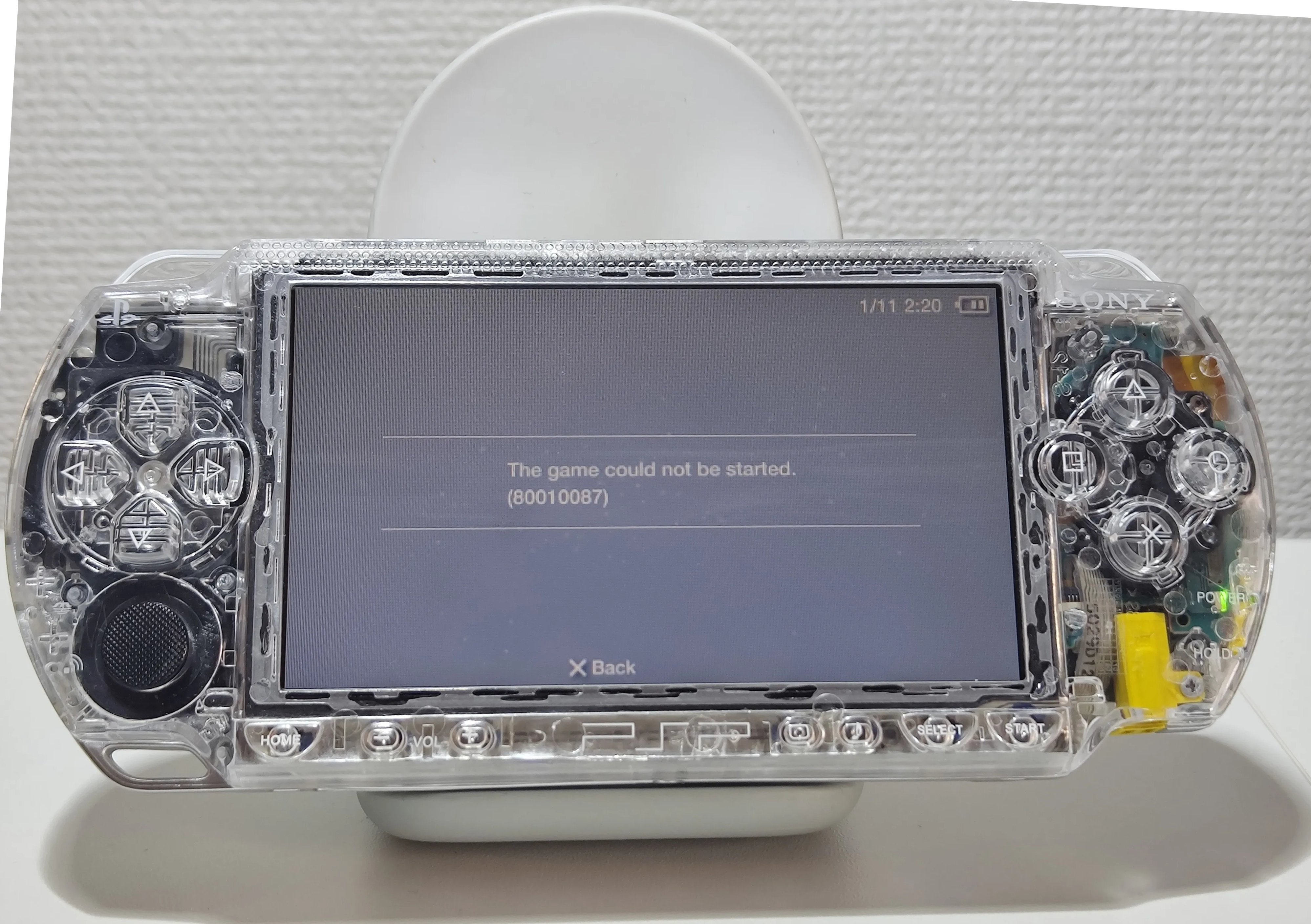PSP-1000 Transparent
