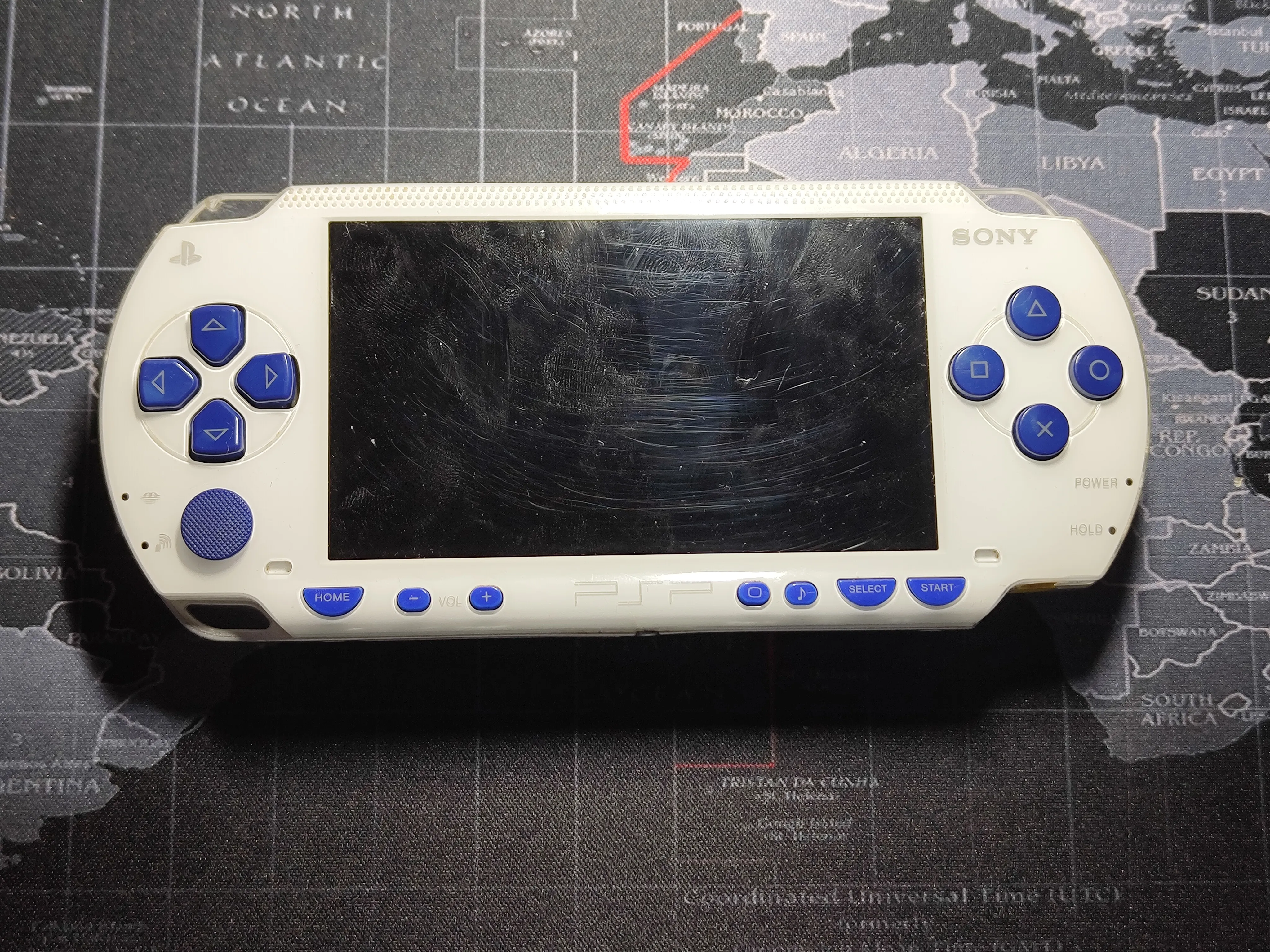PSP-1000 White & Blue