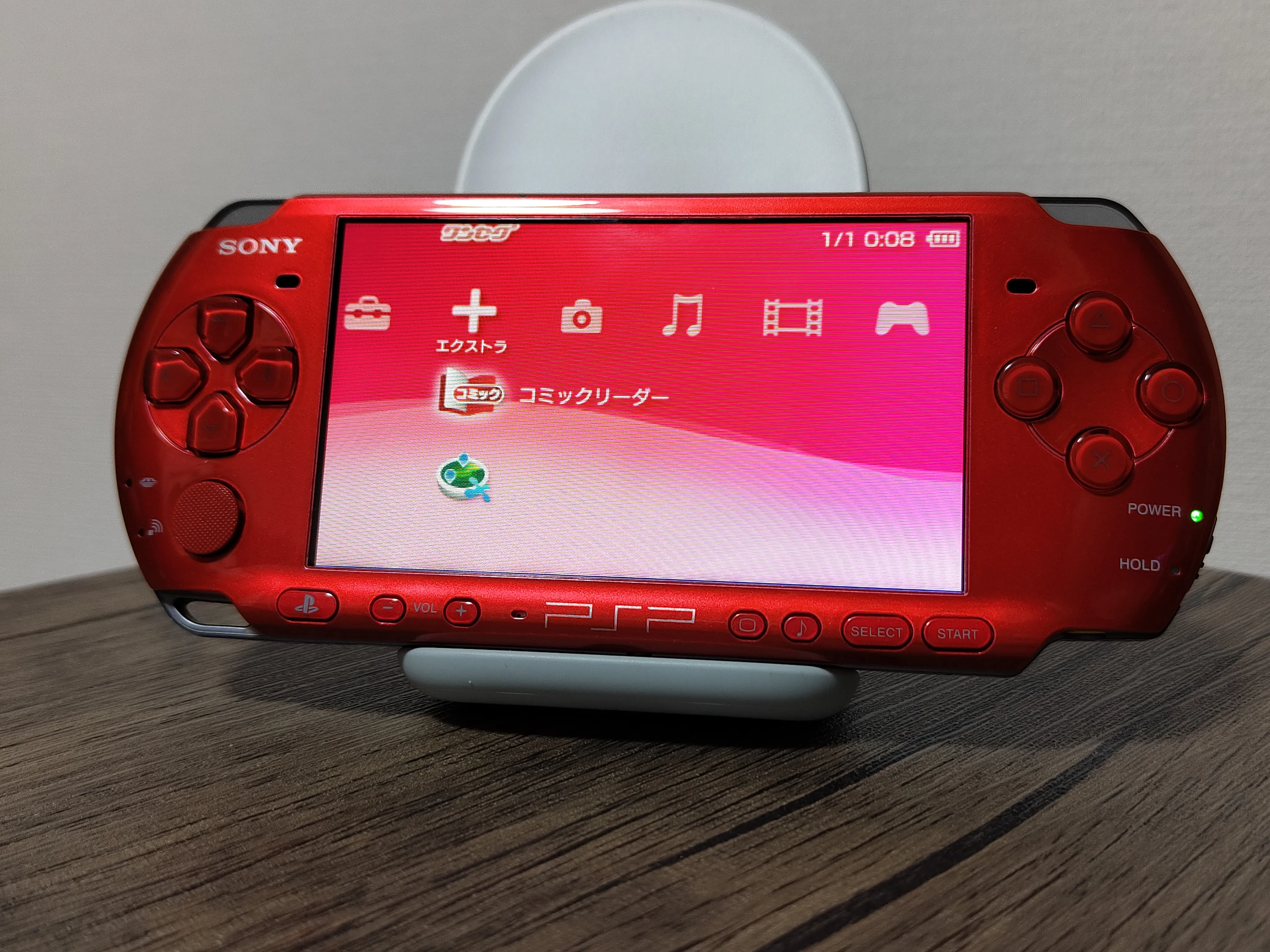 PSP-3000 Radiant Red