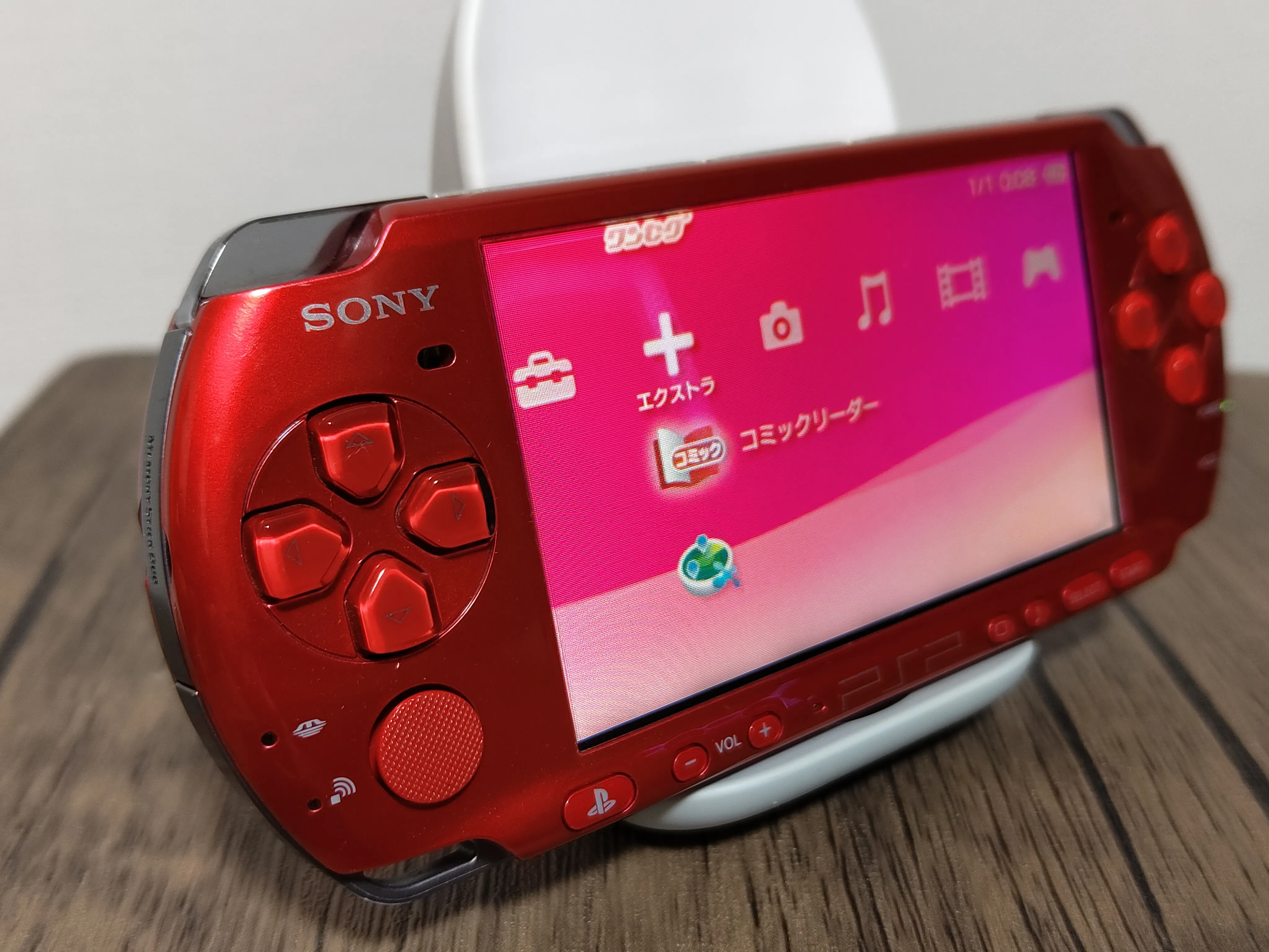 PSP-3000 Radiant Red