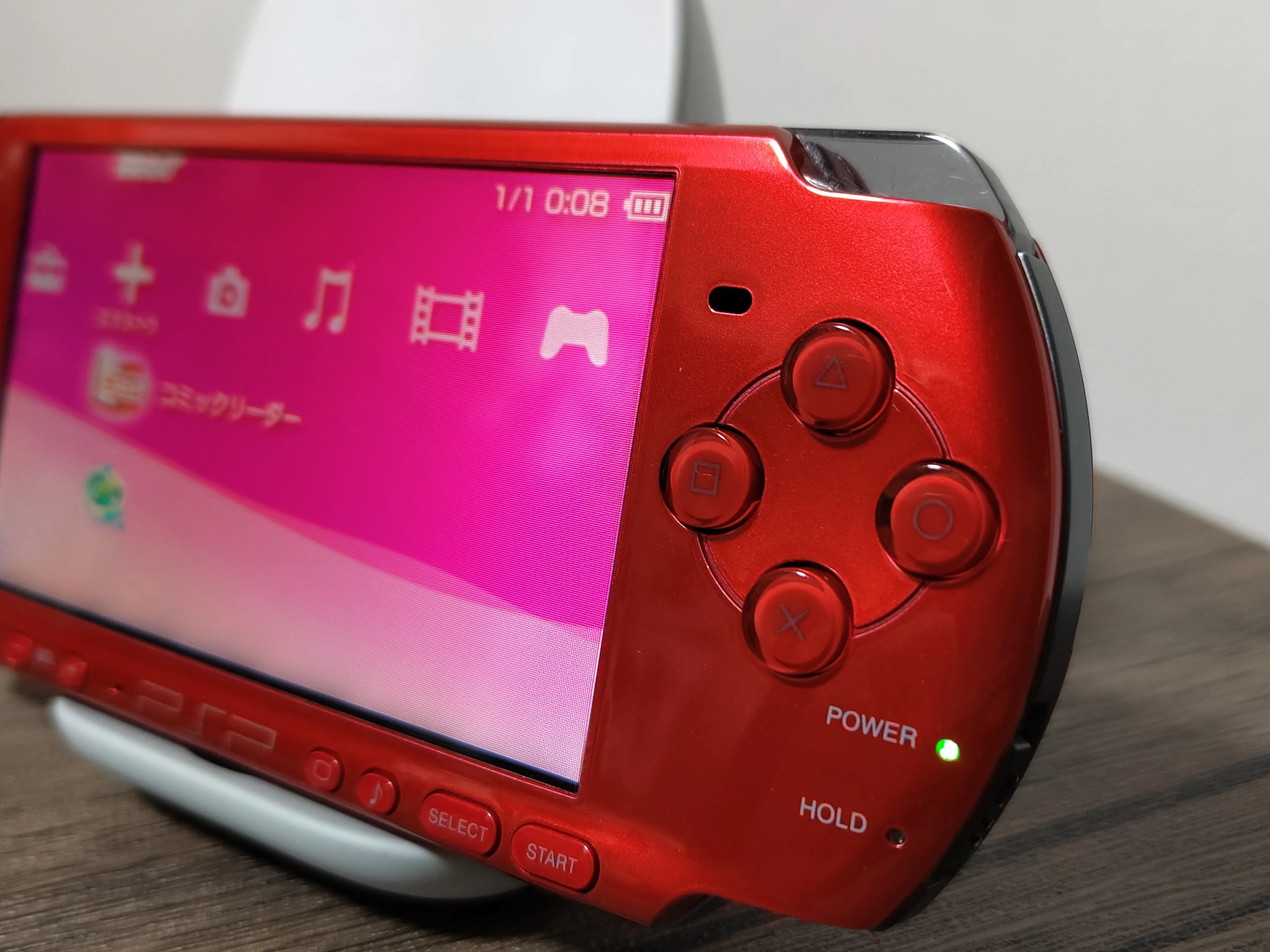 PSP-3000 Radiant Red